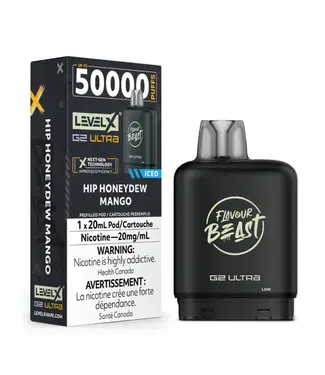 LEVEL X ULTRA - FLAVOUR BEAST Hip Honeydew Mango Iced (ONTARIO)