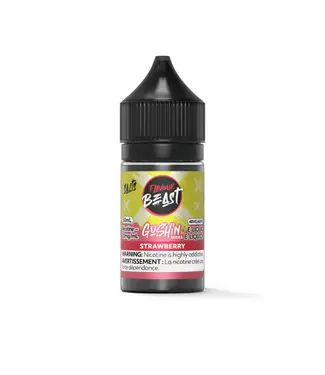 FLAVOUR BEAST SALT Gushin Strawberry  (ONTARIO)