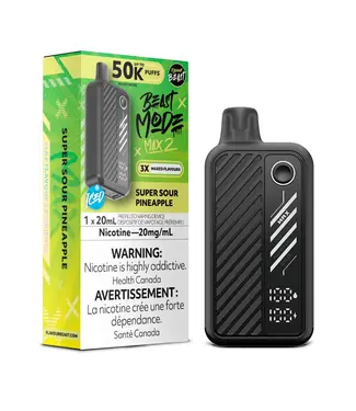 FLAVOUR BEAST MODE MAX 2 - 50K Super Sour Pineapple Iced (ONTARIO)