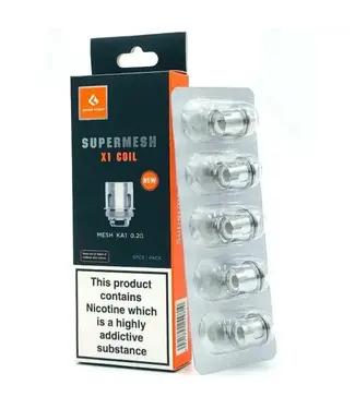 Geek Vape Super Mesh Coils (full box - pack of 5)