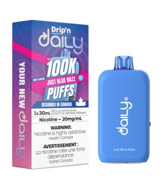 Drip'n 100k Just Blue Razz (ONTARIO)