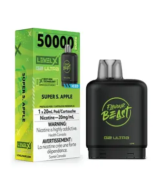 LEVEL X ULTRA - FLAVOUR BEAST Super S. Apple Iced (ONTARIO)