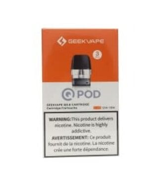 Geek Vape Geek Vape Q 2ml/3ml Pods (full box - pack of 3)