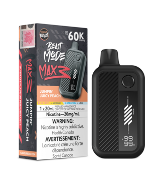 FLAVOUR BEAST MODE MAX 3 - 60K Jumpin' Juicy Peach (ONTARIO)