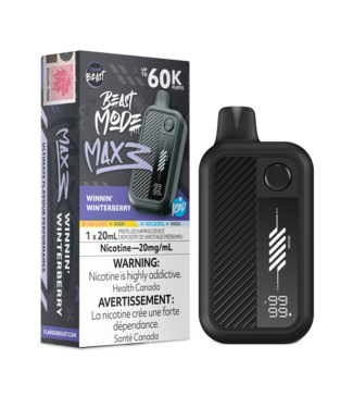 FLAVOUR BEAST MODE MAX 3 - 60K Winnin' Winterberry Iced (ONTARIO)