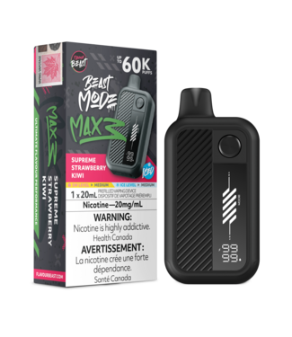 FLAVOUR BEAST MODE MAX 3 - 60K Supreme Strawberry Kiwi Iced (ONTARIO)