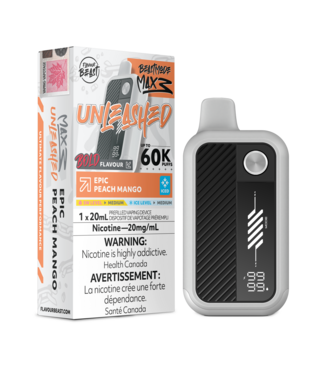 FLAVOUR BEAST MODE MAX 3 - 60K Epic Peach Mango Iced (ONTARIO)