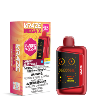 KRAZE MEGA X 48K Cherry Blast G Ice (ONTARIO)