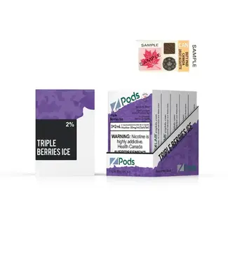 ZPods ZPODS (3pk) Triple Berries Ice (ONTARIO)