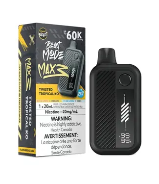 FLAVOUR BEAST MODE MAX 3 - 60K Twisted Tropical KO Iced (ONTARIO)