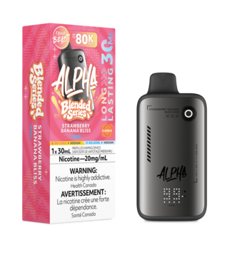 Flavour Beast Alpha 80k Strawberry Banana Bliss Iced (ONTARIO)