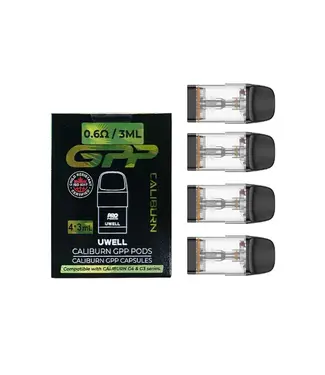 Uwell Caliburn G3 / G4 / G5 (GPP) 3ml Pods (full box - pack of 4)
