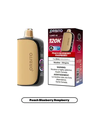 ORBITO 120K Peach Blueberry Raspberry (ONTARIO)