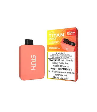 STLTH TITAN PRO STLTH TITAN PRO 15,000 Puff Disposable (single) Peach Banana Ice (ONTARIO)