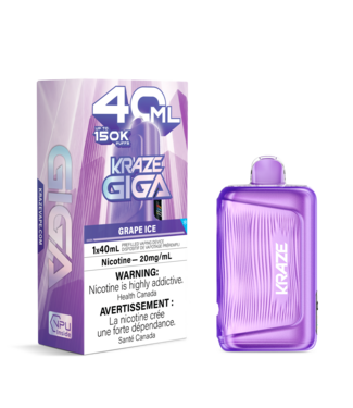 KRAZE GIGA Grape Ice (ONTARIO)