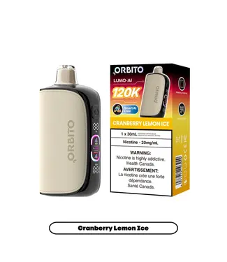 ORBITO 120K Cranberry Lemon Ice (ONTARIO)