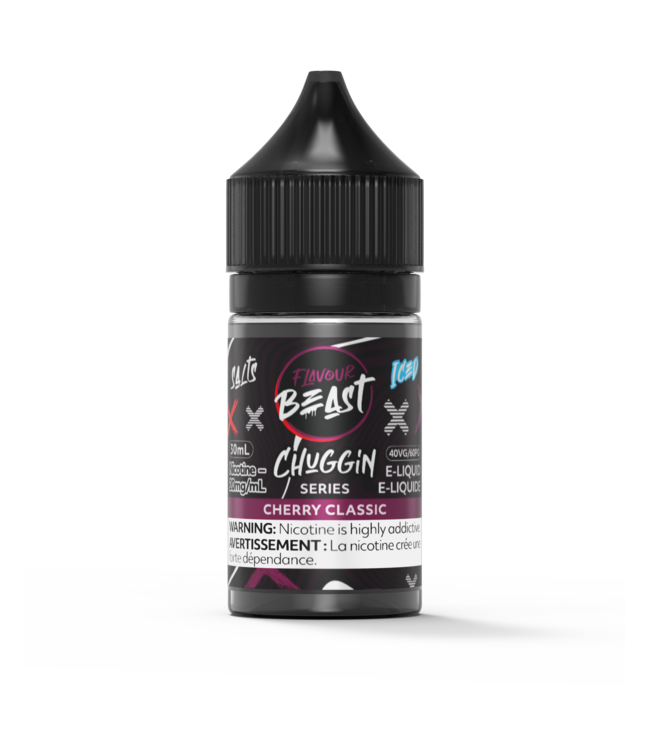 FLAVOUR BEAST SALT Flavour Beast Chuggin' Series Salt - Cherry Classic Iced (ONTARIO)