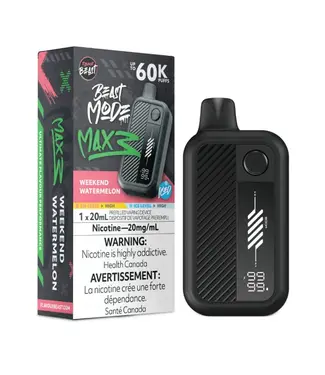 FLAVOUR BEAST MODE MAX 3 - 60K Weekend Watermelon Ice (ONTARIO)