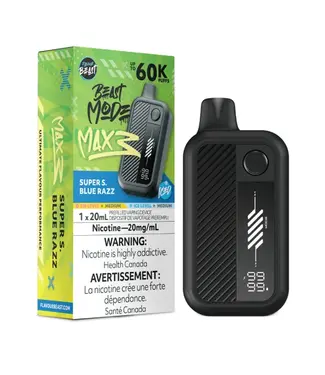 FLAVOUR BEAST MODE MAX 3 - 60K Super S. Blue Razz Ice (ONTARIO)