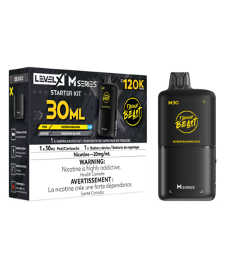 LEVEL X M-SERIES Bussin Banana Iced (ONTARIO) - Starter Kit