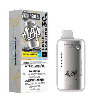 Flavour Beast Alpha 80k Light Series Bussin Banana Iced Light (ONTARIO)