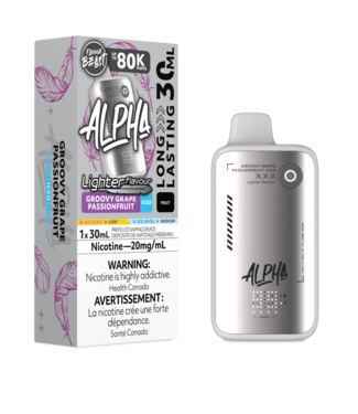 Flavour Beast Alpha 80k Light Series Groovy Grape Passionfruit Iced Light (ONTARIO)