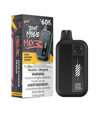 FLAVOUR BEAST MODE MAX 3 - 60K Mad Mango Peach (ONTARIO)