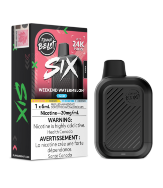 FLAVOUR BEAST SIX Weekend Watermelon Iced (ONTARIO)