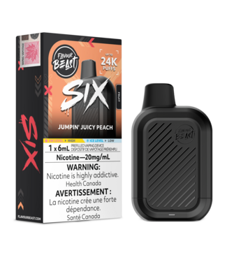 FLAVOUR BEAST SIX Jumpin' Juicy Peach (ONTARIO)