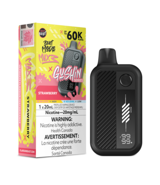 FLAVOUR BEAST MODE MAX 3 - 60K Gushin' Strawberry (ONTARIO)