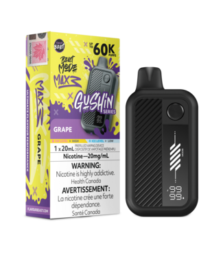 FLAVOUR BEAST MODE MAX 3 - 60K Gushin' Grape (ONTARIO)