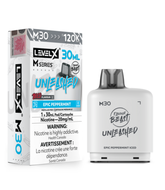 LEVEL X M-SERIES - FLAVOUR BEAST UNLEASHED Epic Peppermint Iced (ONTARIO)