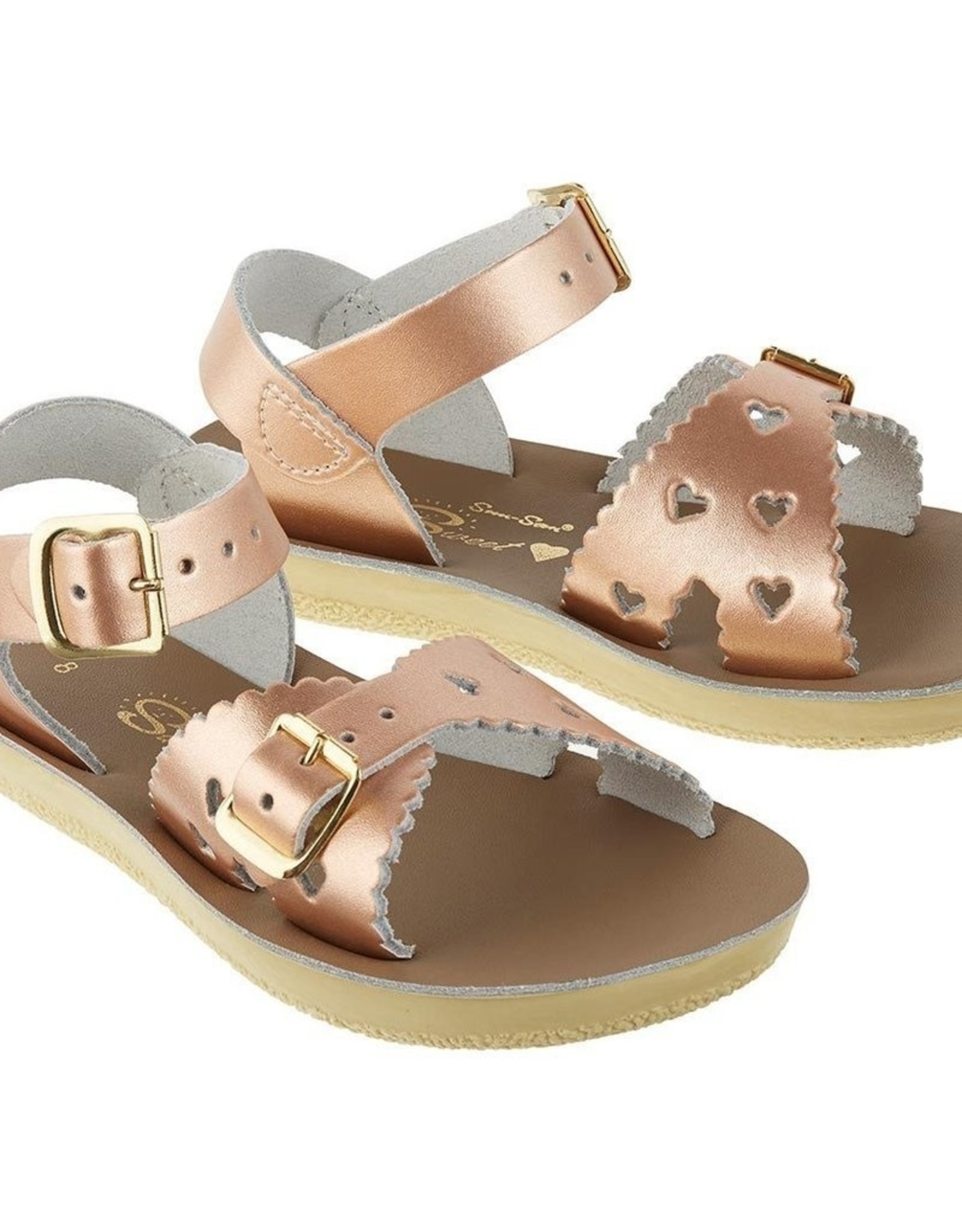 pink saltwater sandals