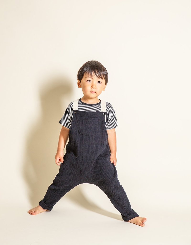 chambray overalls