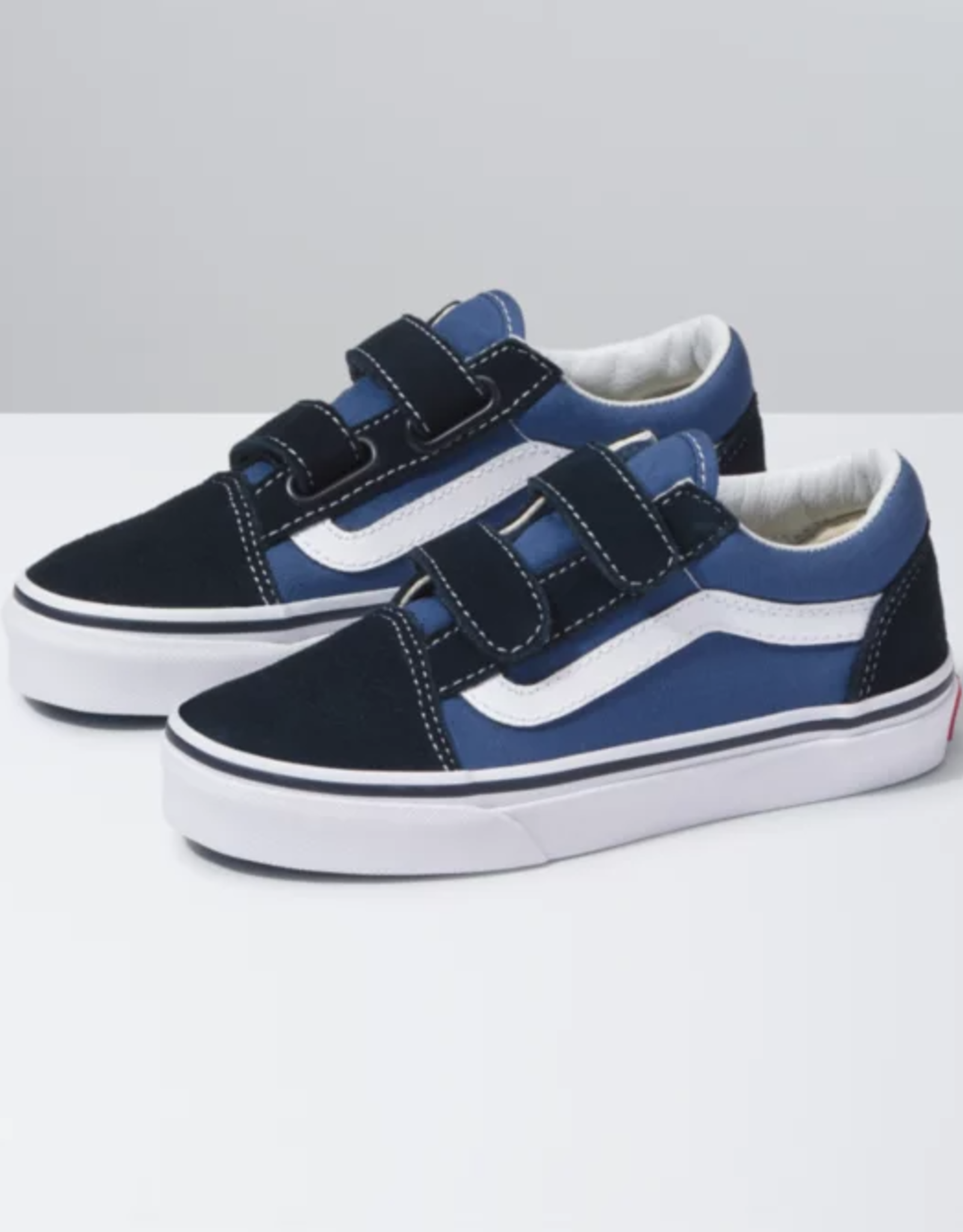 Vans Old Skool V Skate Shoe - Baby / Toddler - Blue / Navy