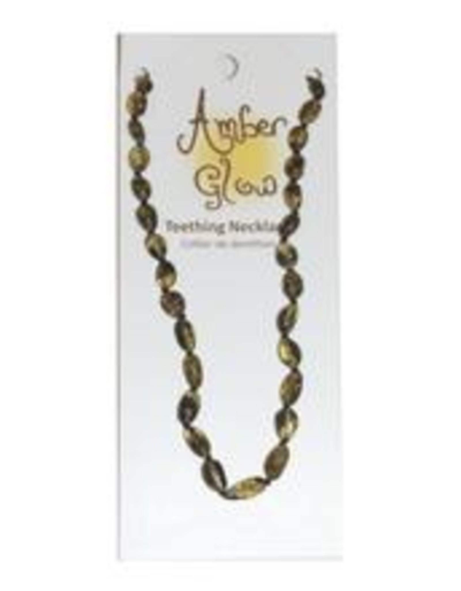 amber monkey teething necklace