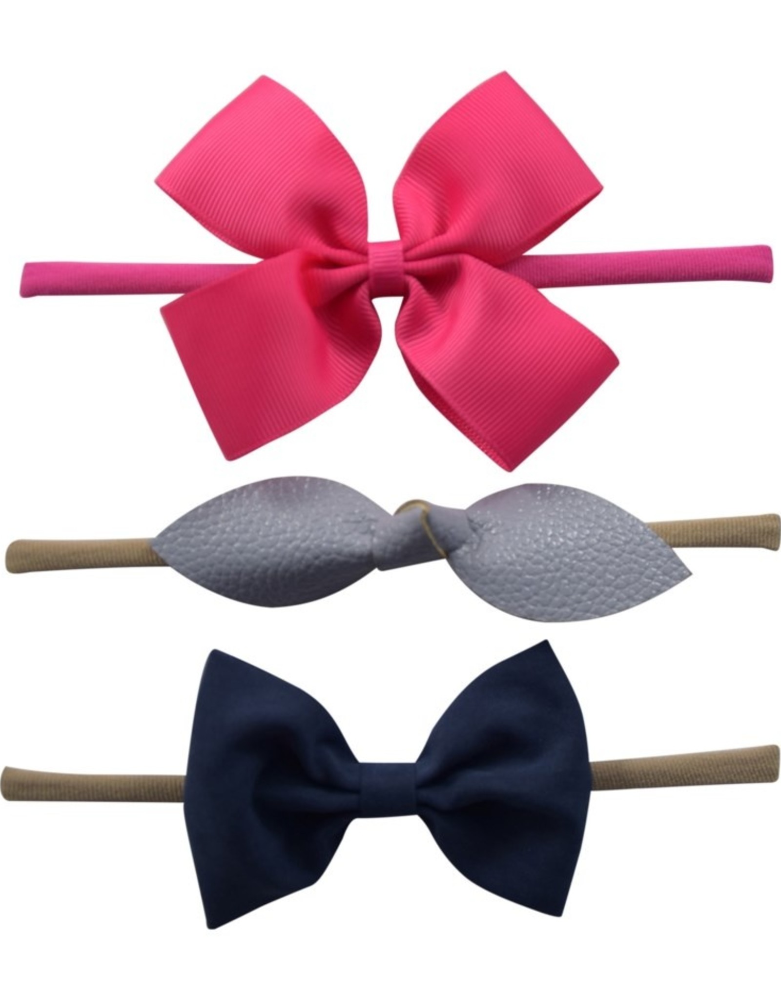 Urban Tyke 3pk Headbands -Assorted Colours