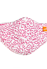 Silver Jeans UP 2pack Children's Masks + 4 Filters - Pink & Navy