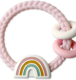 Itzy Ritzy Rattle Silicone Teether - Assorted