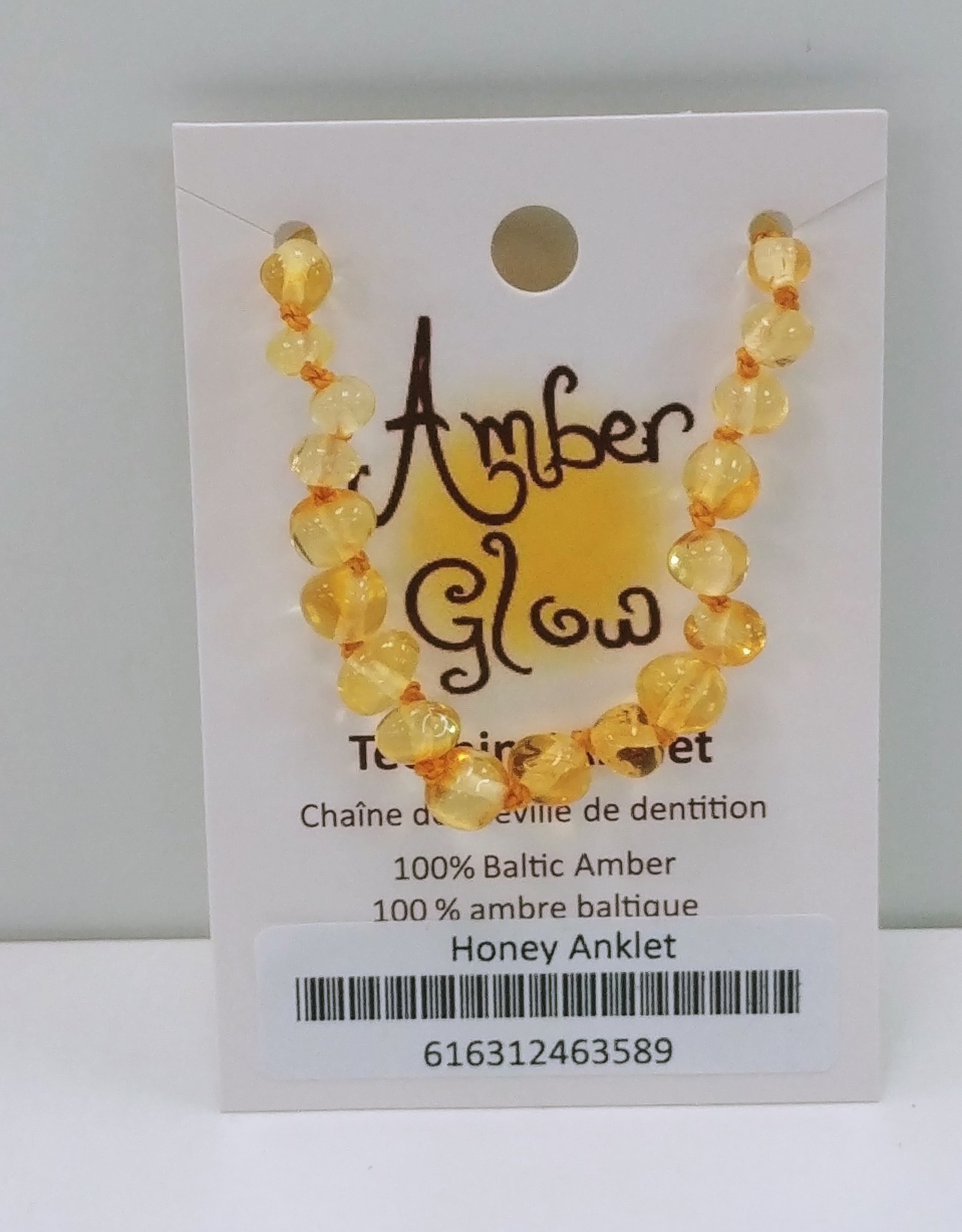 Amber Teething Anklet