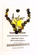 Amber Teething Anklet