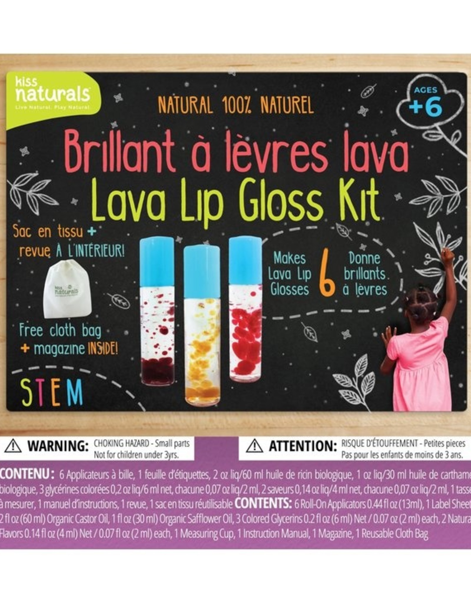 Kiss Naturals Lava Lip Gloss Kit