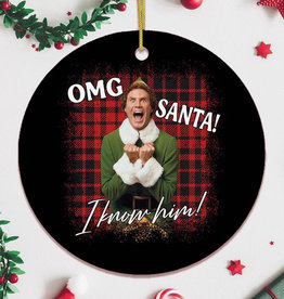 Ornamentlly Yours OMG SANTA!  Ornament