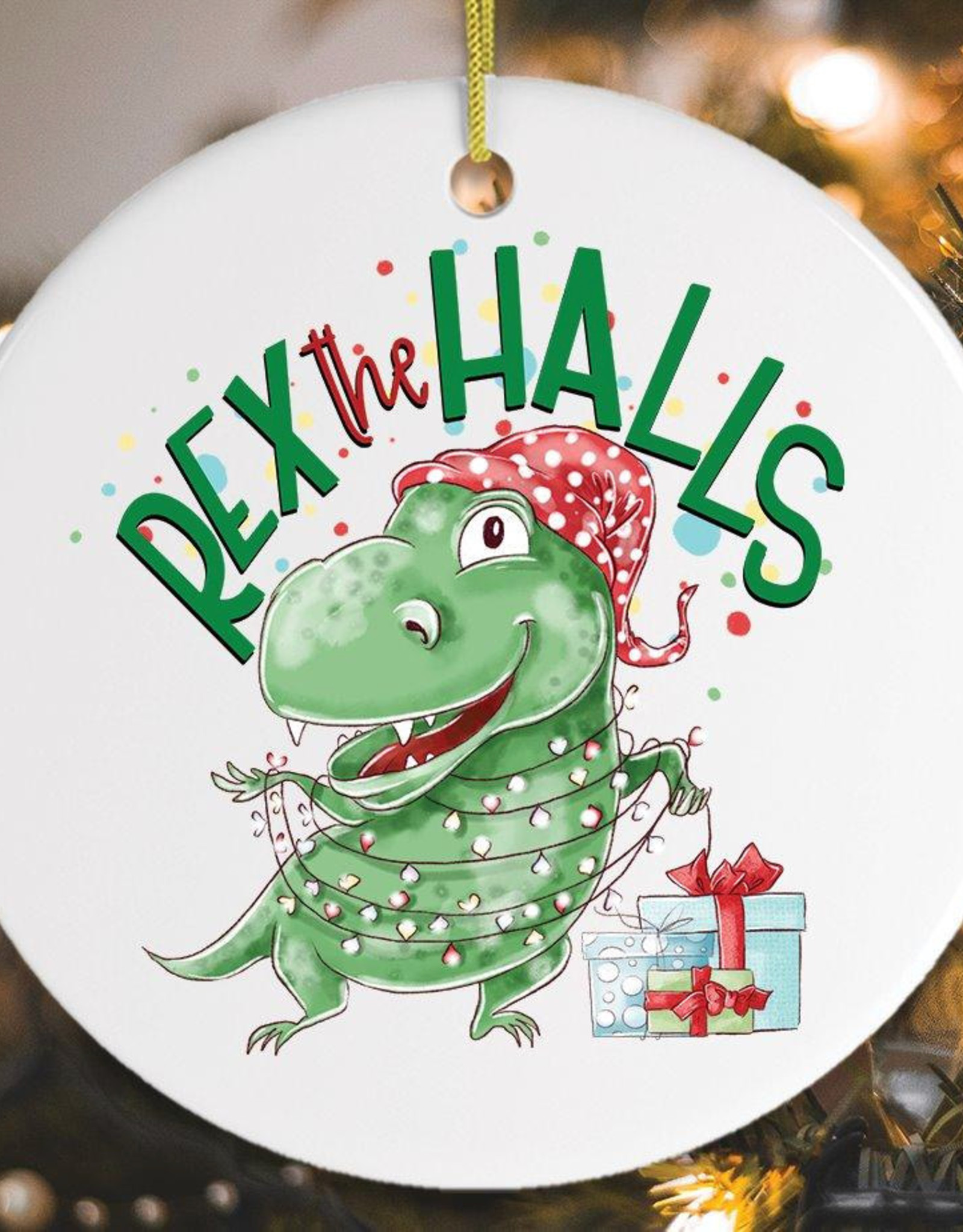 Ornamentlly Yours Rex The Halls Ornament