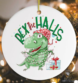 Ornamentlly Yours Rex The Halls Ornament