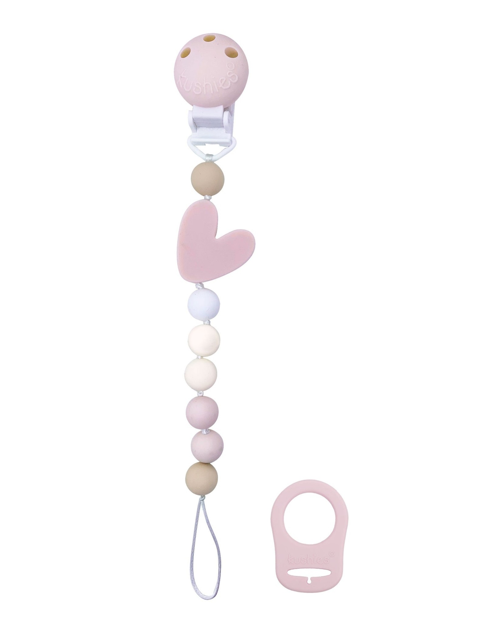 Kushies Silibeads Pacifier Clip