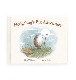 Jelly Cat Hedgehog's Big Adventure Book