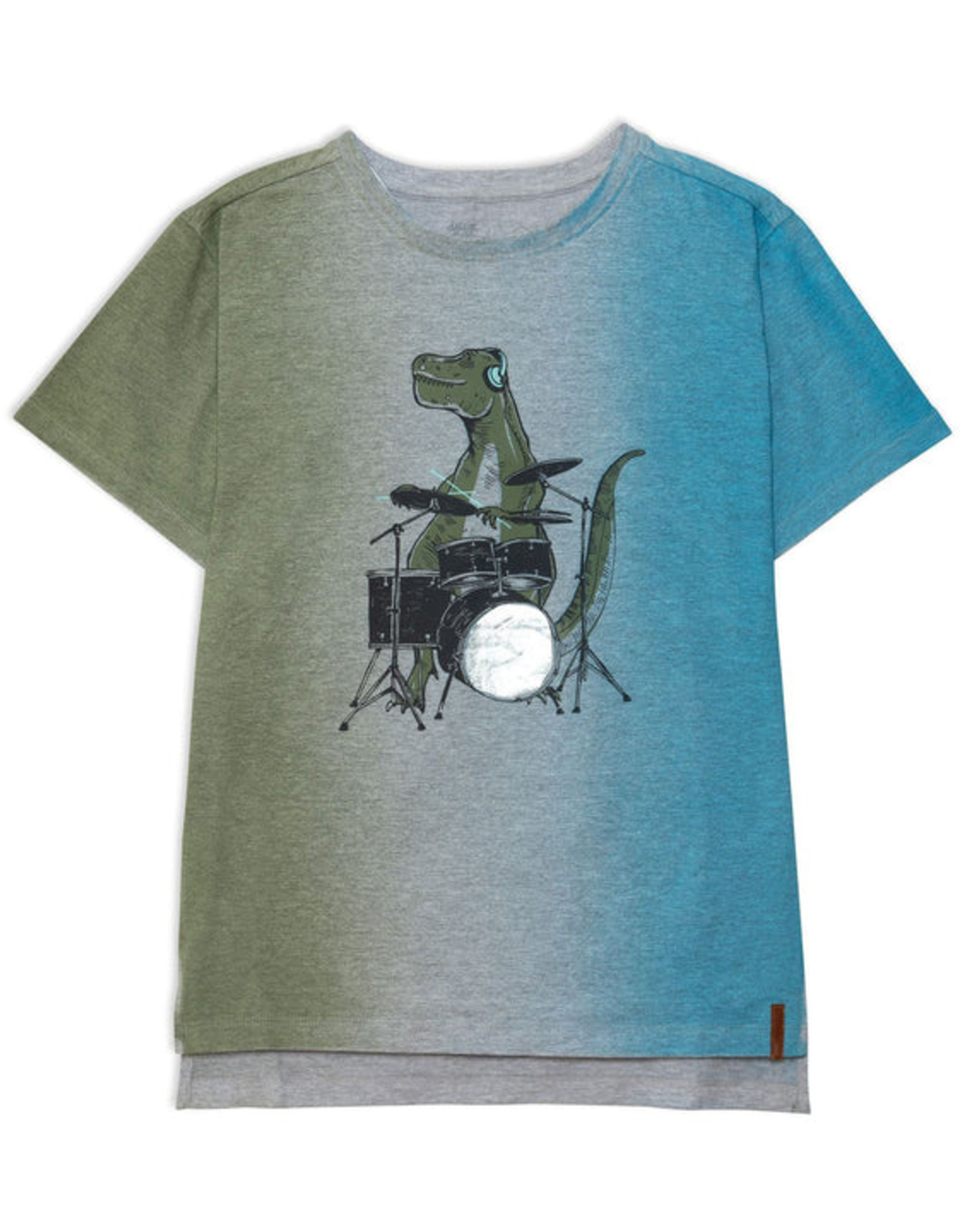 DeuxParDeux SP22 B Dino On Drums T-Shirt