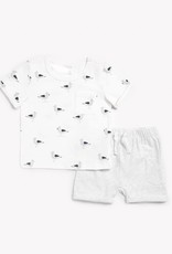 Petit Lem SP22 BbyB Seagull T-Shirt Set