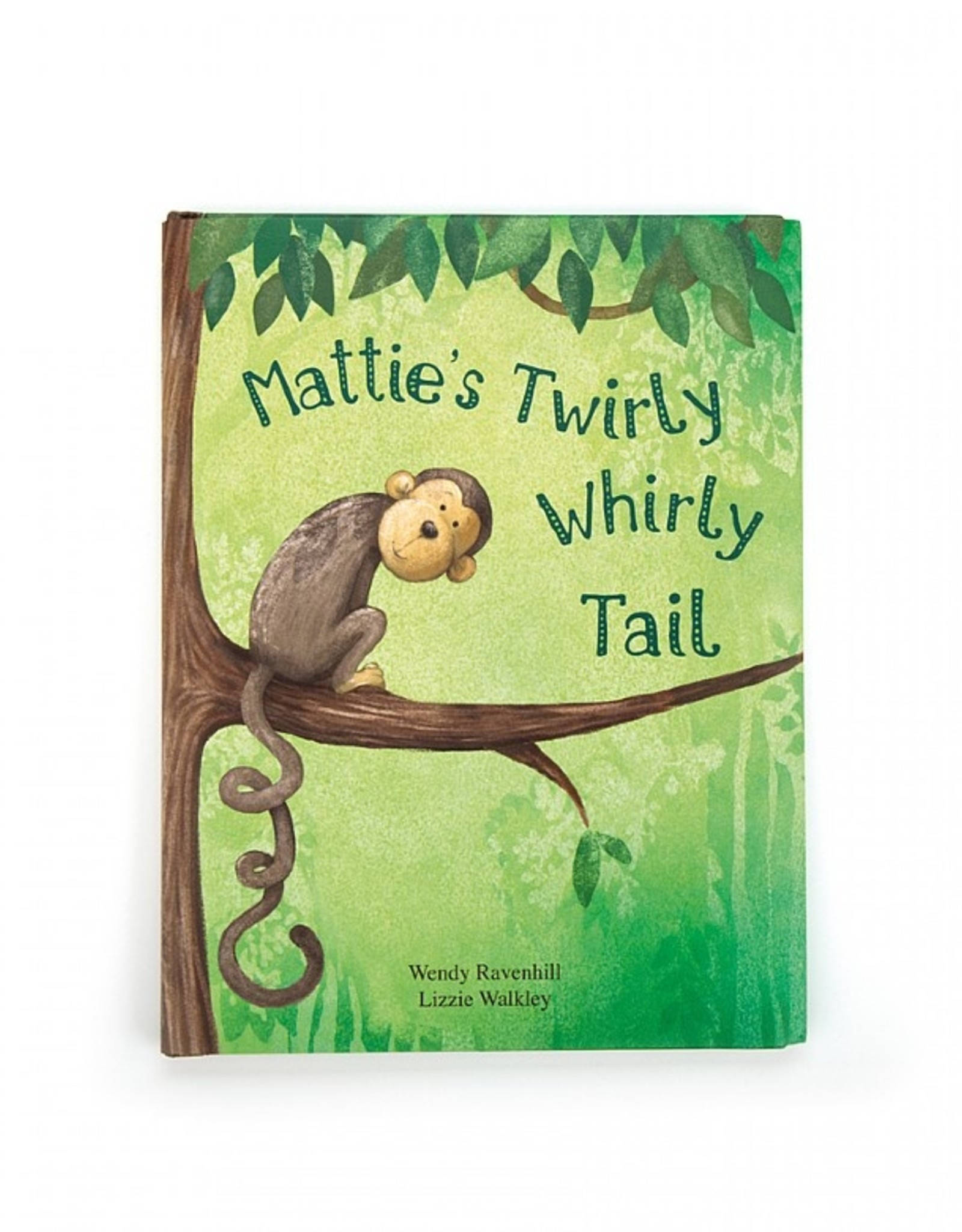 Jelly Cat JellyCat Mattie's Twirly Whirly Tail Book